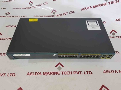 ANATEL CISCO CATALYST 2960 WS-C2960-24TC-L Port Poe Network Switch 0910-08-1086