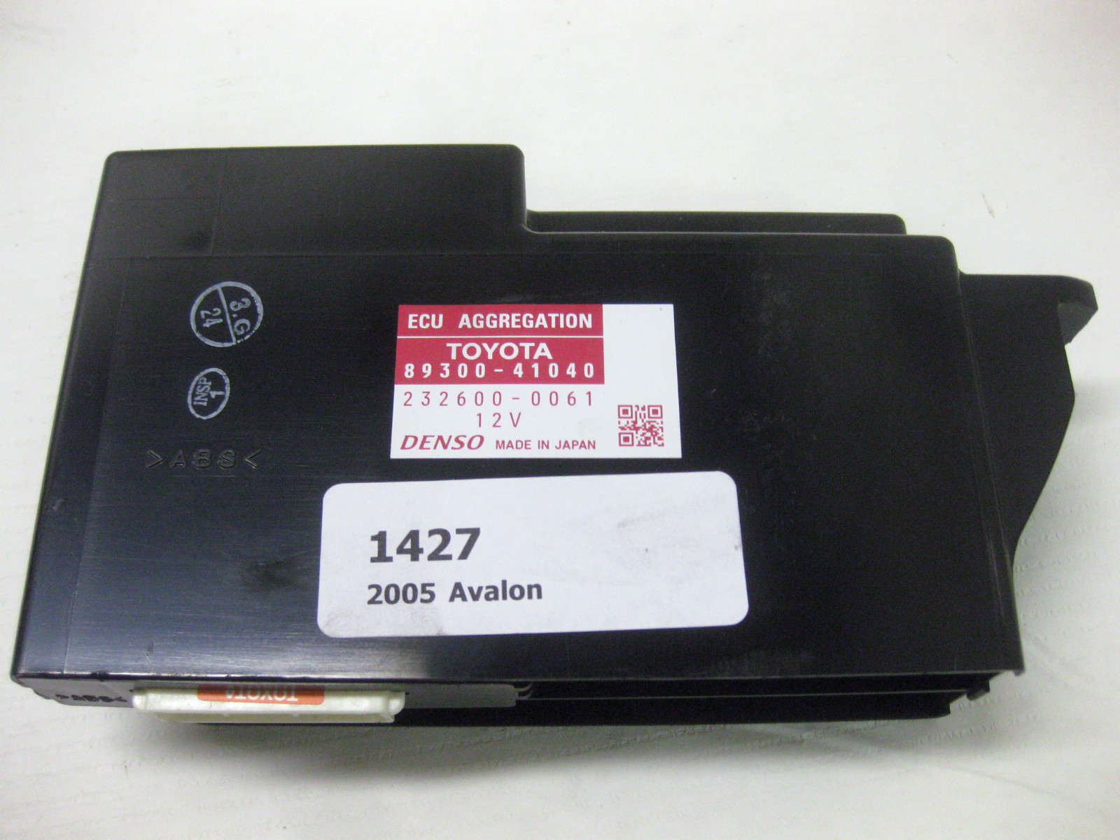 2005 TOYOTA AVALON AGGREGATION MODULE ECU 89300-41040 OEM 05 06 07 08 ...