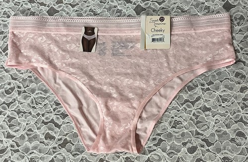 Secret Treasures Cheek Panties Nylon Lace Stretch Size XS - Picture 5 of 11