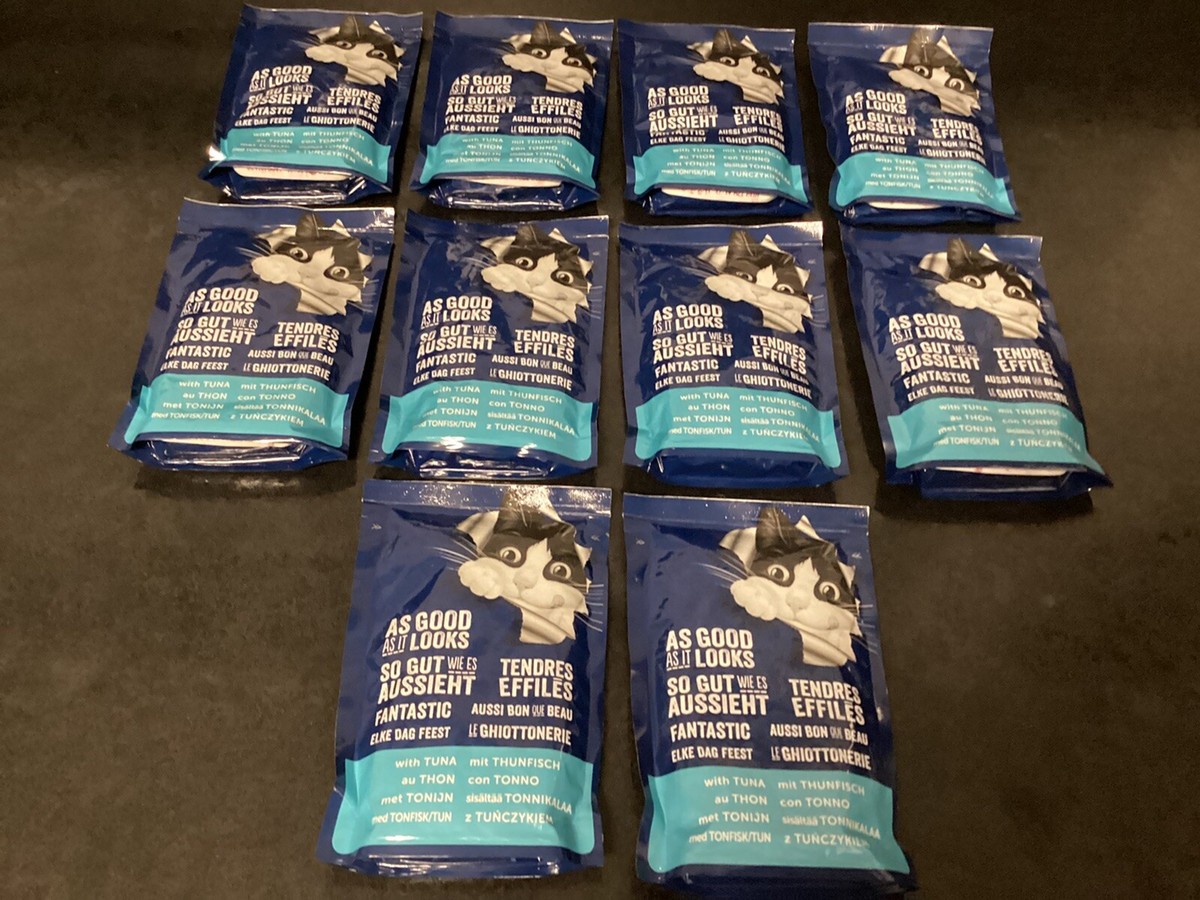 Felix Cat Food 'As Good as it Looks' Tuna in Jelly 10 x 100g