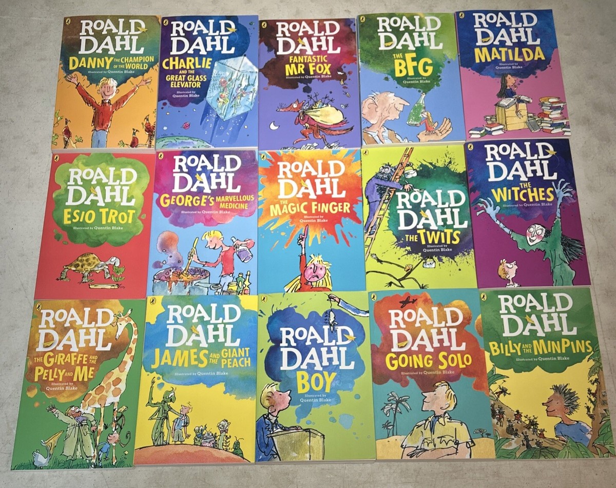 Roald Dahl Collection 全15巻　シリーズ Amazon.com: Roald Dahl Collection 15 Fantastic Stories Box