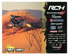 Carey Hart Signed Photo Card -eli Tomac Ken Roczen Ryan Dungey