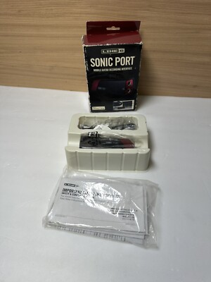Line 6 Sonic Port Mobile Guitar Recording Interface For Apple iPod, iPhone,iPad
