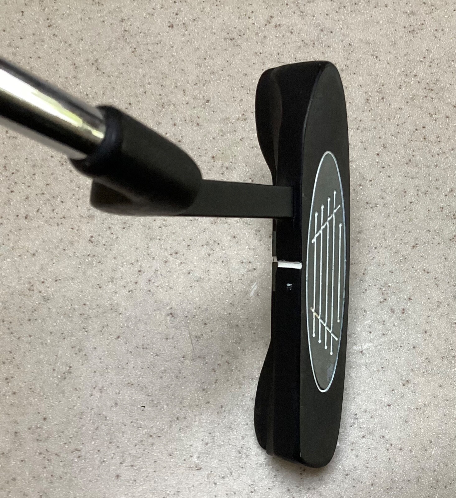 Pure Spin Putter Dual Alignment System Black RH Steel Shaft All