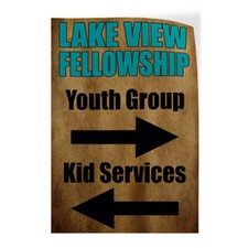 Door Decals Vertical Vinyl Stickers Multiple Sizes Church Events Parking Vinyl