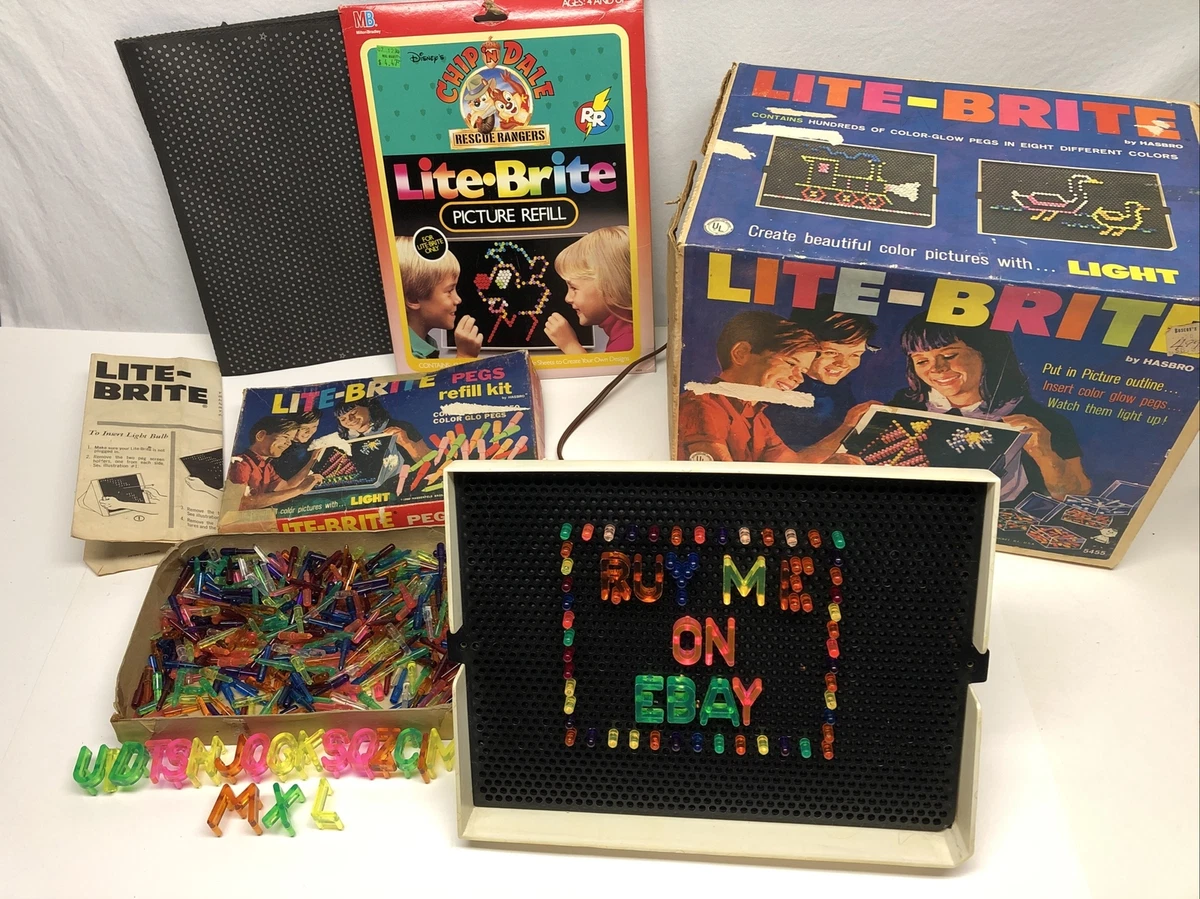 Lite Brite All Peg Refill : Toys & Games 