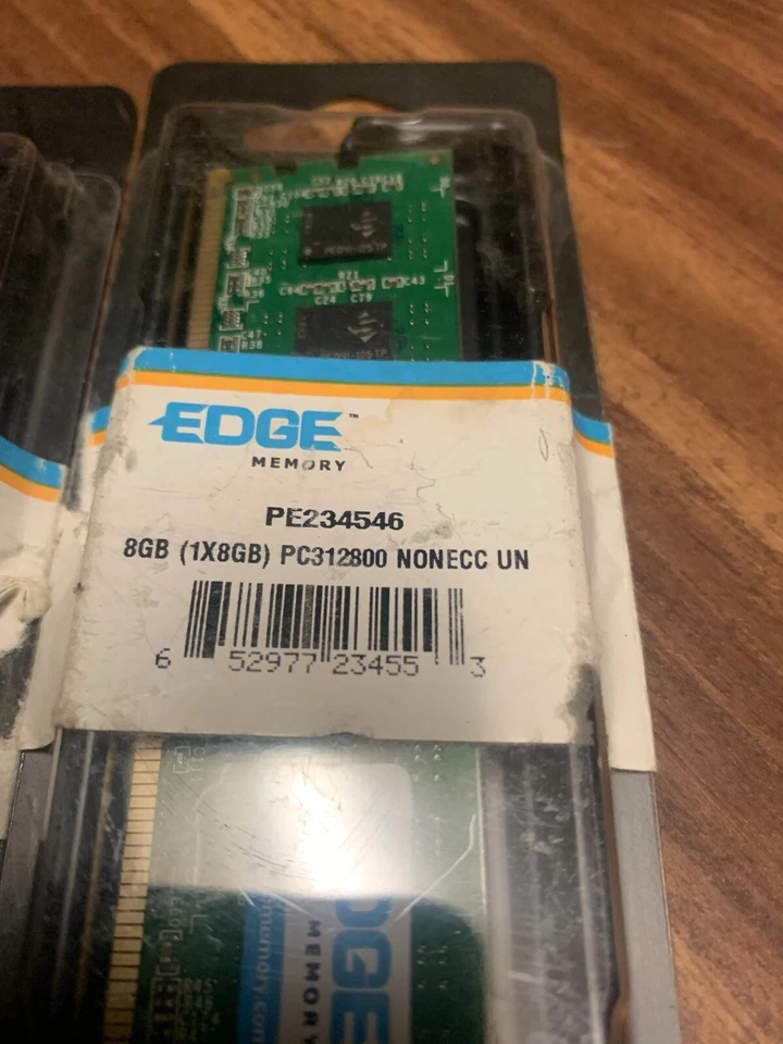 2- EDGE PE234546 8GB PC 3 12800 NON ECC DESKTOP RAM 16 GB TOTAL - Image 3 of 3