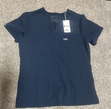 FIGS Technical Collection Slim Catarina One-Pocket Scrub Top Women's Size S