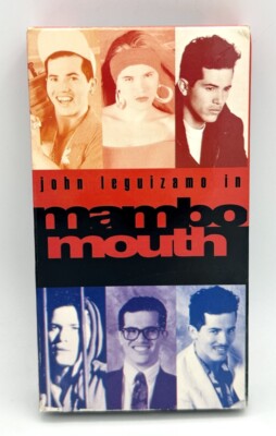 MAMBO MOUTH (VHS 1992) RARE John Leguizamo 6 Characters Videotape HARD-TO-FIND