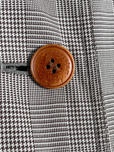 Aquascutum Women's Vintage Belted Trench Coat Check Pattern Jacket Size 10Reg - Picture 6 of 10
