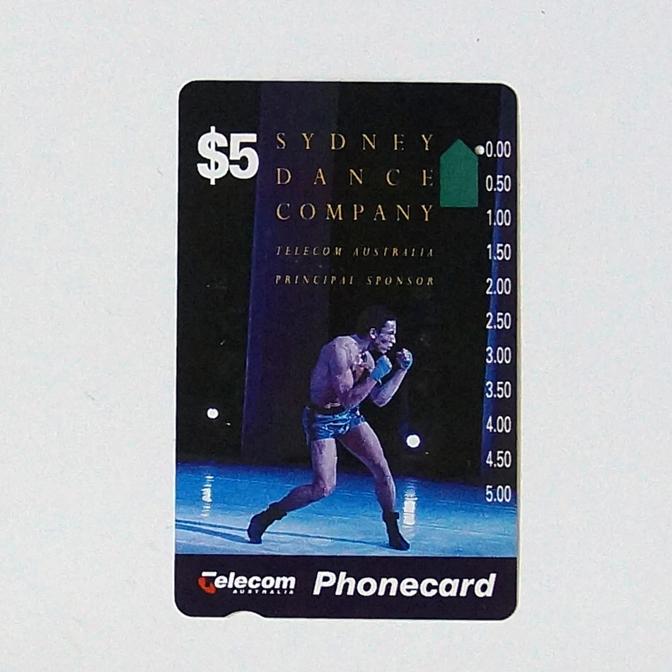 Telecom Australia Used Phone Card - $5 The Sydney Dance Company