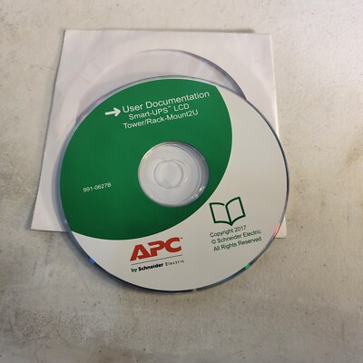 APC Schneider Electric User Documentation Smart-UPS LCD Tower/Rack-Mount2U CD