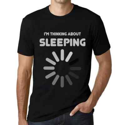 ULTRABASIC Herren T-Shirt Ich denke an den Schlaf I'm Thinking About Sleeping