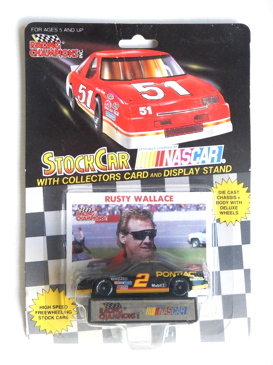 Rusty Wallace #2 Pontiac Car (Card)(Nascar)(Racing Champions)(1992