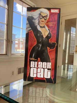 Black Cat Marvel Premier Collection Statue Clayburn Moore BRAND NEW NEVER OPENED