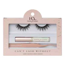 House of Lashes False Eyelashes, Glue and Applicator Tool Set CAN'T LASH WITHOUT