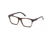 Tod's TO5218 054 Brown Havana Plastic Optical Eyeglasses Frame 56-17-145 TO 5218