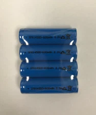 Set of 4/8/12/16/20-Pc Size 600mAH 3.2V 14500 AA (LiFePO4)Rechargeable Battery