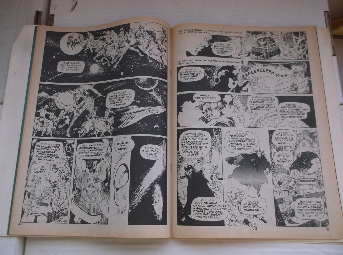 WARREN: VAMPIRELLA #107, REPRINTING #26, 34, 39 & 49, LOW PRINT WARREN: VAMPIRELLA #107, REPRINTING #26, 34, 39 & 49, LOW PRINT