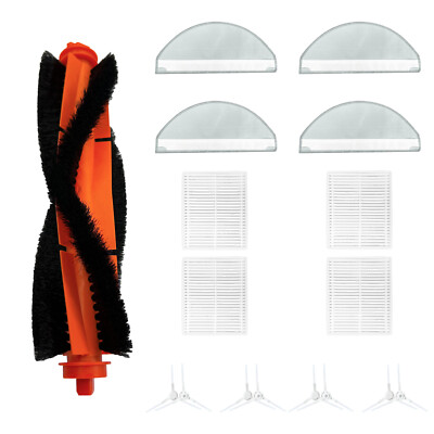 Main Side Brush Filter Fits Xiaomi Mijia 3C Enhanced E10/C103/E12 Vacuum Cleaner