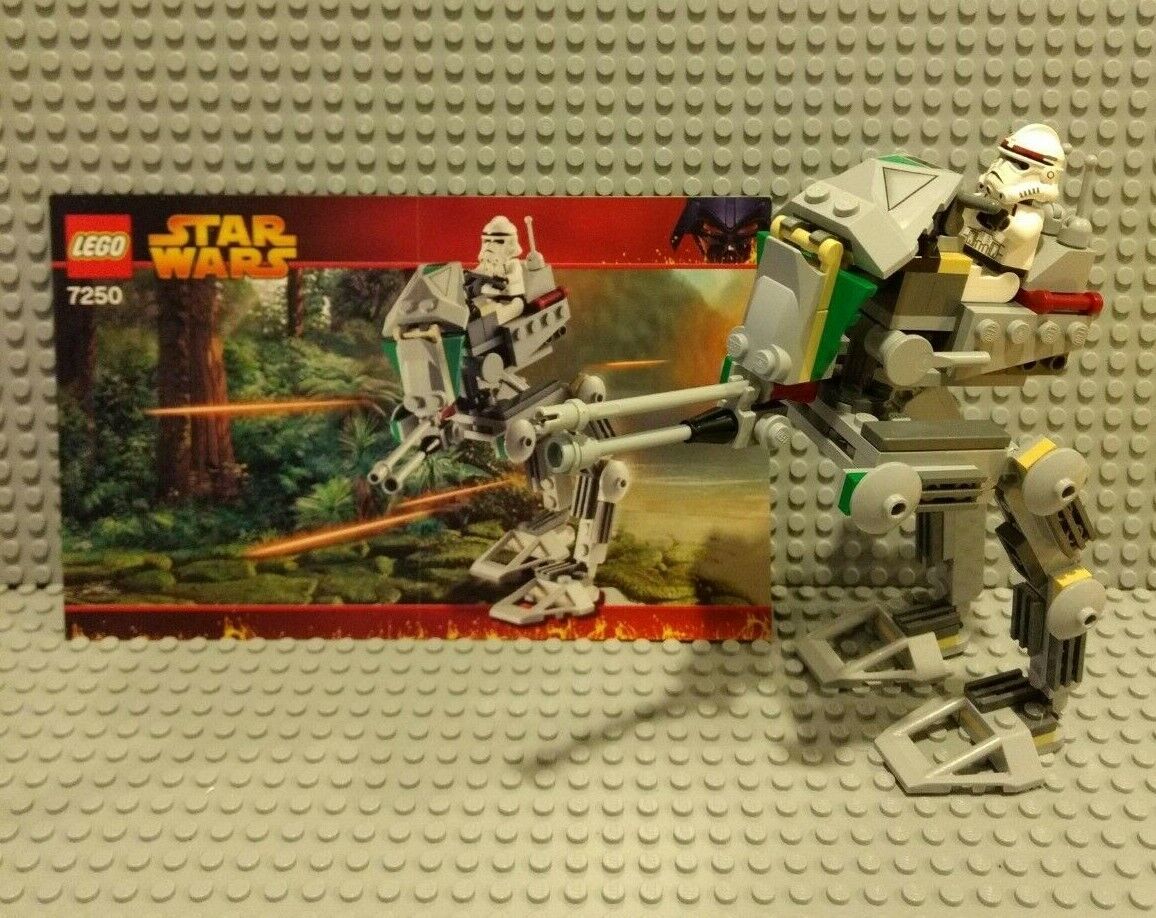 LEGO Star Wars Set 7250 Clone Scout Walker Complete Minifig Clone Manual NEW