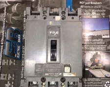 FPE HFB3100, 100 Amp, 600 V, 3 Pole, Circuit Breaker- RECON+TEST REPORT+WARRANTY