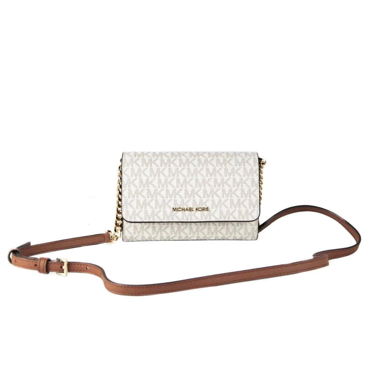 Michael Kors Bags | Michael Kors Jet Set Phone Crossbody | Color: White | Size: Os | Thanhthuy2401's Closet