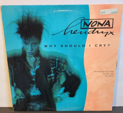 Nona Hendryx- Why Should I Cry- 12inch Promo Single- EMI 503166C- 1987-Vinyl- VG