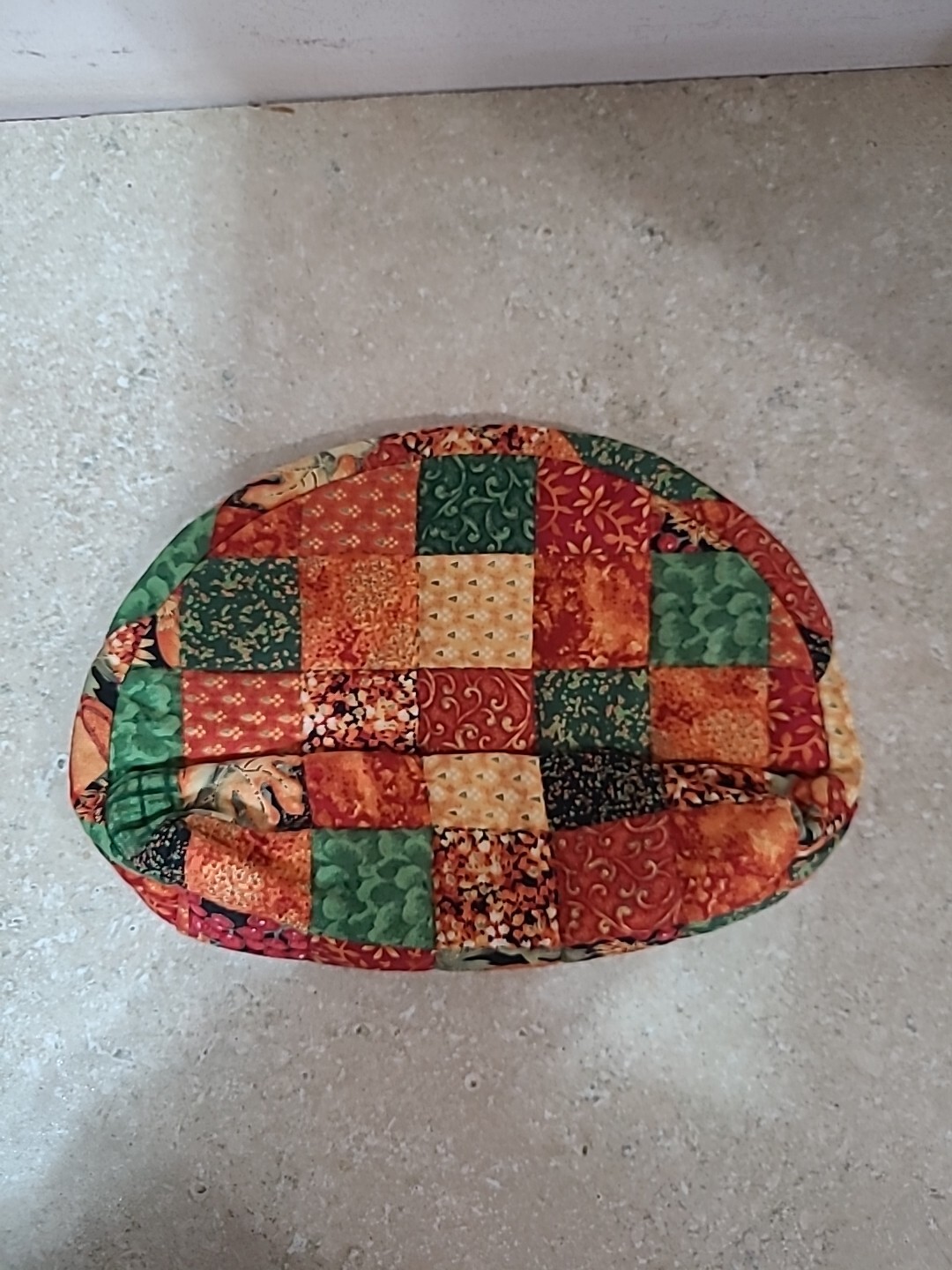 Handmade Cotton Patchwork Quilted Purse with Smal… - image 8