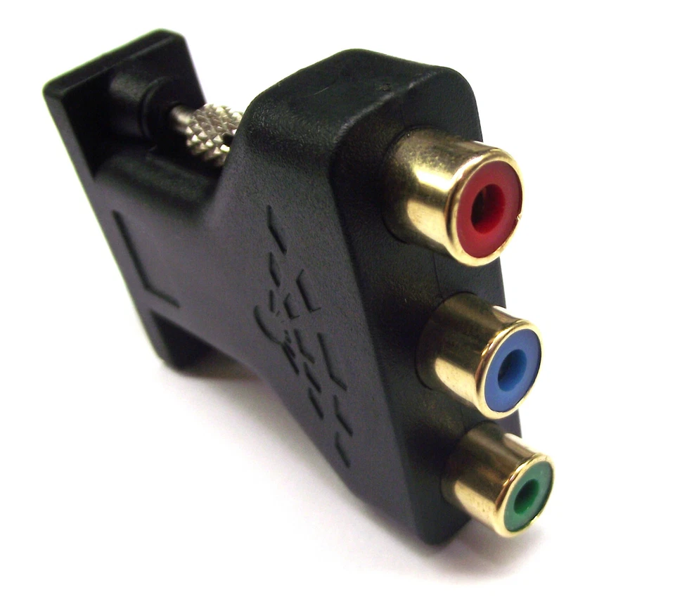 From OZ Quality 1PC 15 Pin VGA Male To 3 RCA Female TV Monitor Adaptor +FREEPOST - Image 4 of 4