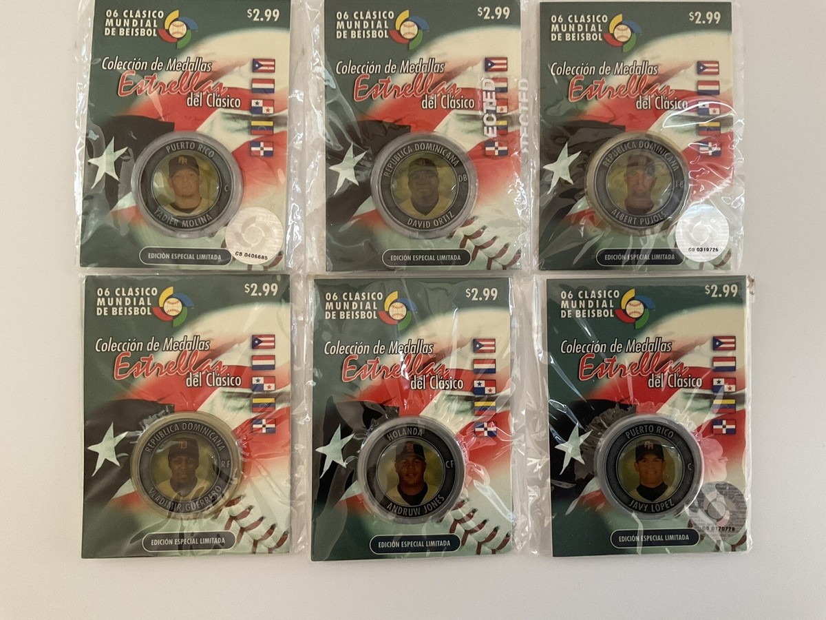 2006 ( 1st World Baseball Classic) 18 Unopen All-Star Coins & Coin