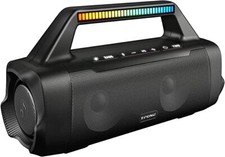 Altavoz Bluetooth FRAZCOM BoomBoost1 80W – Bajos profundos, tiempo de reproducción 18H, impermeable