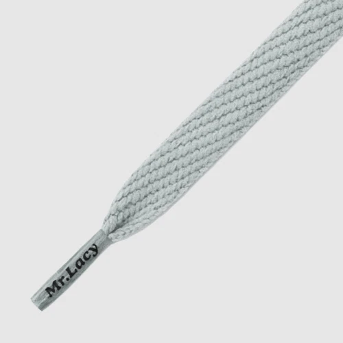 Grey shop flat laces