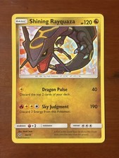 Pokémon TCG Shining Rayquaza Card Shining Legends 56/73 Holo Shiny NM on eBay