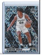 2024-25 Mosaic #244 Harrison Ingram Spurs RC C2 Laser