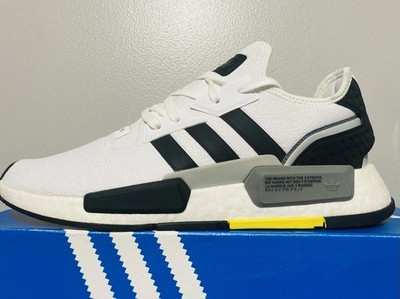 Adidas NMD_G1 / White/Black/Grey/Yellow - DS / Size 14