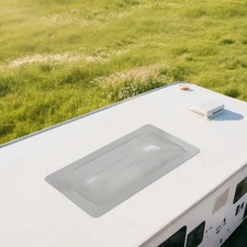 18" x 34" For RV Camper Skylight Exterior Smoky Color Skylight Cover Roof Top