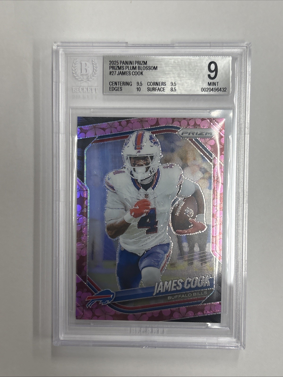 6/8! 2025 Prizm - James Cook Plum Blossom #27 /8