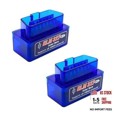 ELM327 OBDII Car Auto Diagnostic Scanner, Professional Wireless Bluetooth 2 PCS