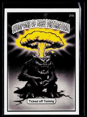 Mad Scientist 40K GPK SSP WMD 21b ADAM BOMB SPOOF YELLOW ~ Ticked Off Tommy