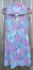 Lulu-B Dress Zip Performance UFP50 Pickleball Golf Tennis Travel Beach Sz XS