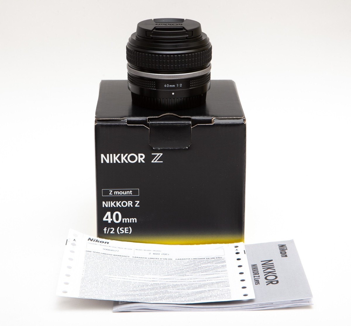 Nikon Nikkor Z 40mm 40 f/2 f2 SE (Special Edition) Prime