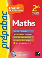Maths 2de - Prépabac Cours & entraînement: cours, méthodes et exercices progress