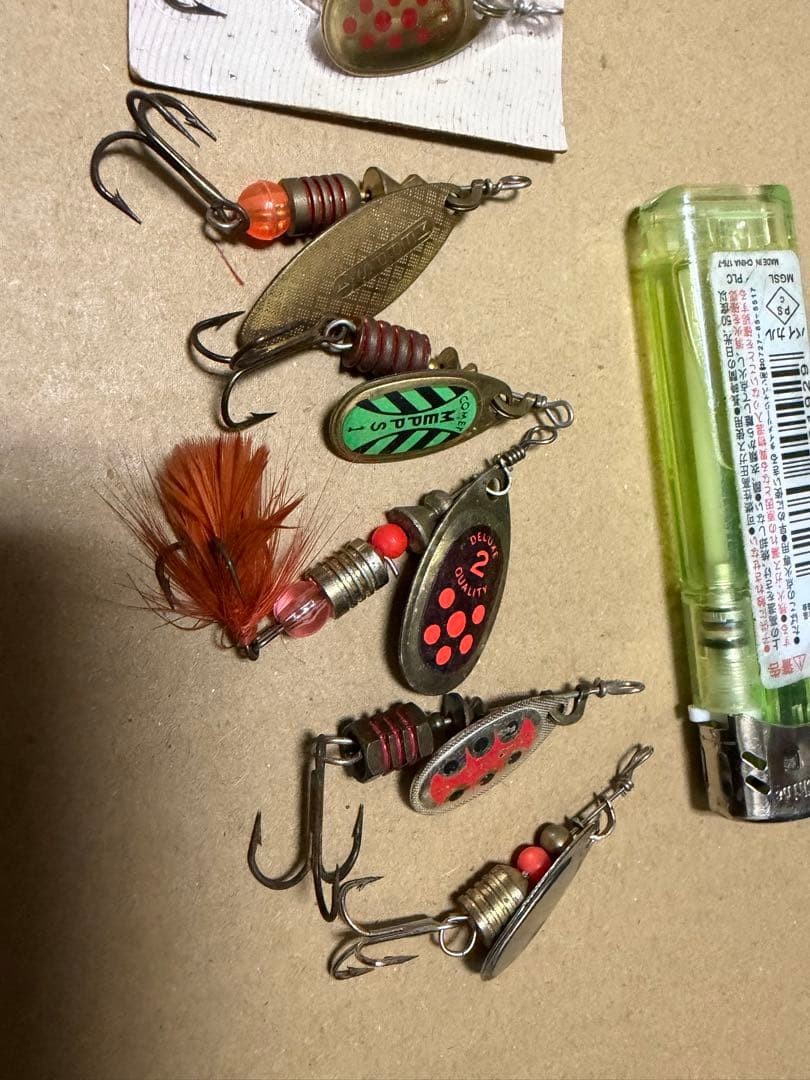 Old Creek Stream Spinner Lure, Collectible, Used, Fishing Accessories - Image 2