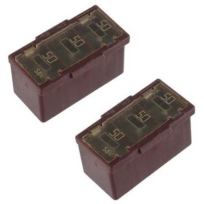 Fusible Link Slotted Automotive MCASE Shaped Cartridge Fuse Style: 50A 50A 50A