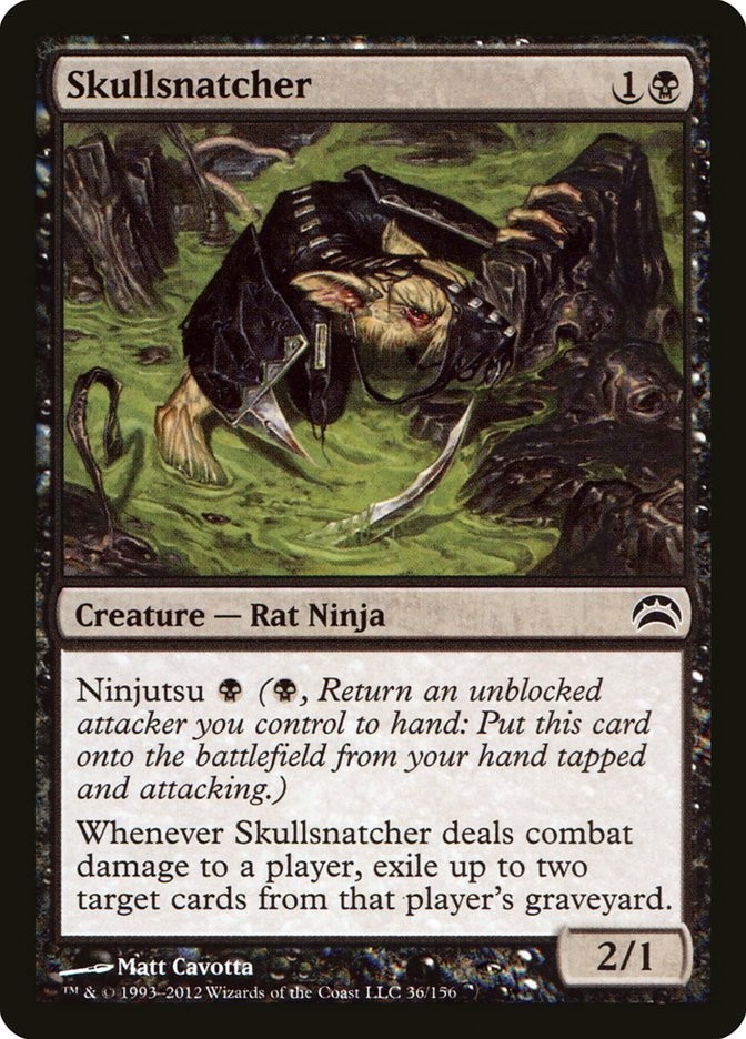 MTG Magic the Gathering Skullsnatcher (36/157) Planechase 2012 Edition LP