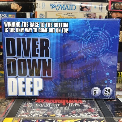 Diver Down Deep 2017 New Ocean Sea Diving Simulation Card Game 2/4 Players