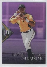 2014 Bowman Platinum Chrome Prospects Retail Purple Refractor Alen Hanson i4p