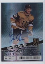2024 Upper Deck Credentials Debut Ticket Access /199 Brendan Brisson Auto 12ll