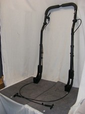 SUNRISE QUICKIE IRIS TILT-IN SPACE WHEELCHAIR PUSH HANDLE W/BRAKE HANDLES TESTED